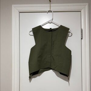Nike Olive Green Crop Top
